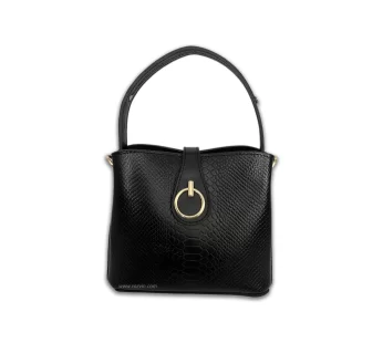 کیف دستی چرم کد roz1
