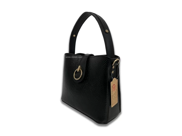 کیف دستی چرم کد roz1