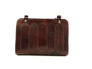 کیف چرم تکه دوزی